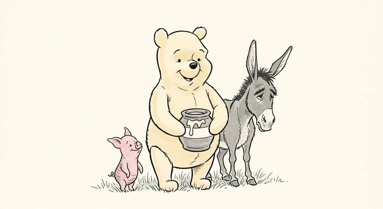 Winnie the Pooh key art